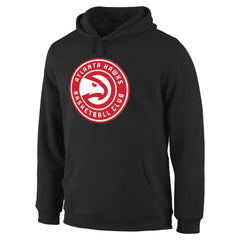 Atlanta Hawks Primary Logo Pullover Hoodie Black