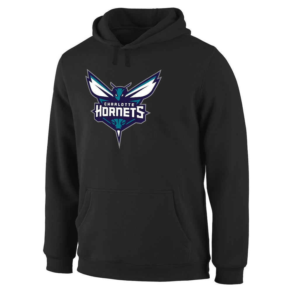 Charlotte Hornets Primary Logo Pullover Hoodie Black