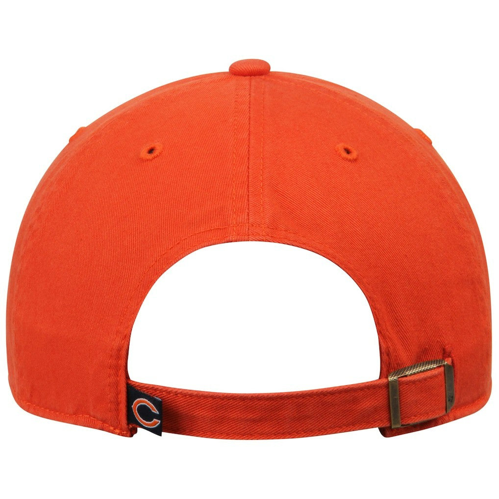 Chicago Bears '47 Clean Up Adjustable Hat - Orange - 47 brand