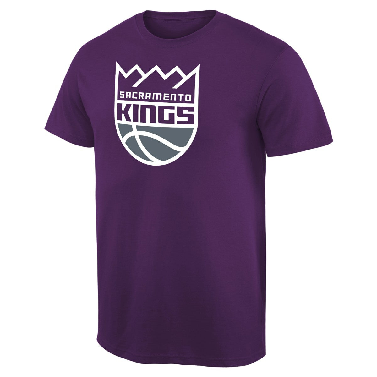 Sacramento Kings Primary Logo 2 T-Shirt Purple