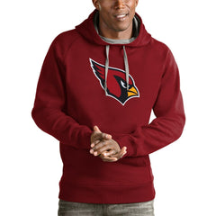 Arizona Cardinals Antigua Victory Pullover Hoodie - Cardinal - NFL