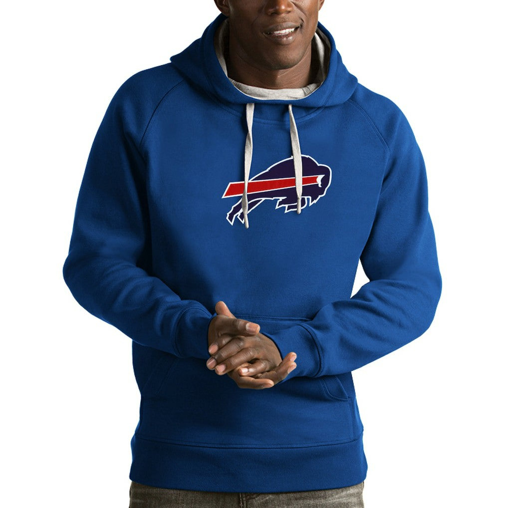 Buffalo Bills Antigua Victory Pullover Hoodie - Royal - NFL