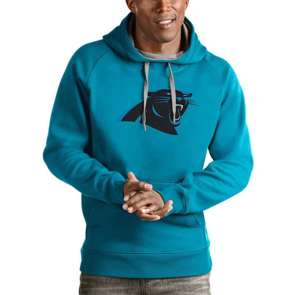 Carolina Panthers Antigua Victory Pullover Hoodie - Blue - NFL