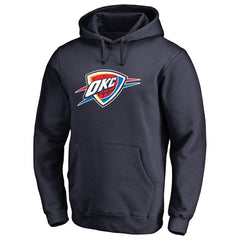 Oklahoma City Thunder #1 Dad Pullover Hoodie Navy