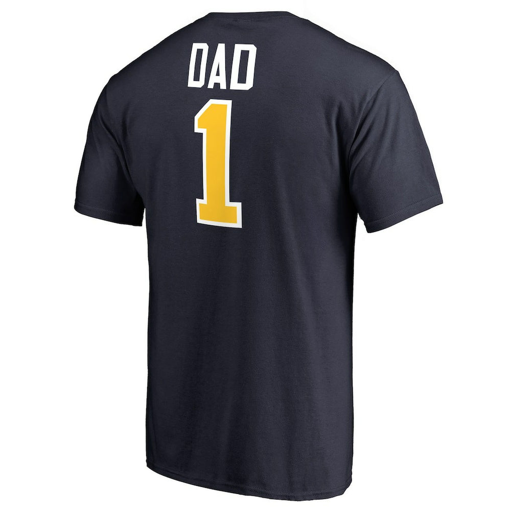 Denver Nuggets #1 Dad T-Shirt Navy