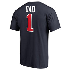 Washington Wizards #1 Dad T-Shirt Navy