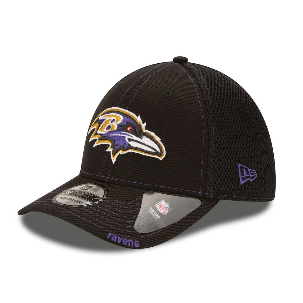Baltimore Ravens New Era Neo 39THIRTY Flex Hat - Black - - NFL
