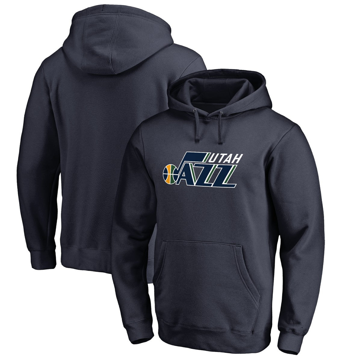 Utah Jazz Primary Logo Pullover Hoodie Navy