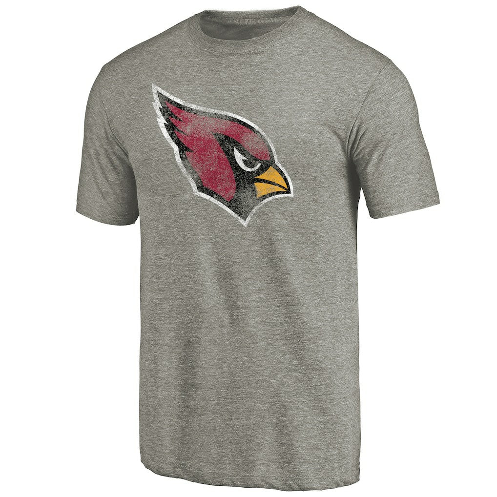 Arizona Cardinals Distressed Team T-Shirt - Ash - NFL