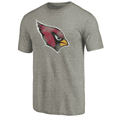 Arizona Cardinals Distressed Team T-Shirt - Ash - NFL