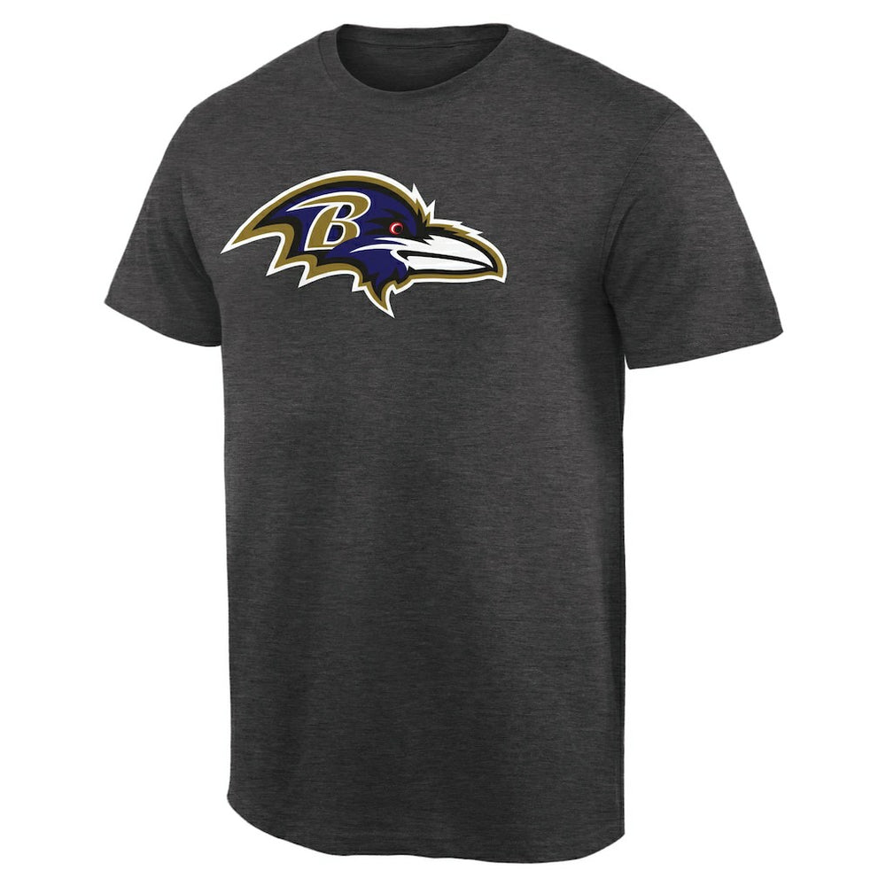 Baltimore Ravens Rally Logo T-Shirt - Heathered Gray - NFL