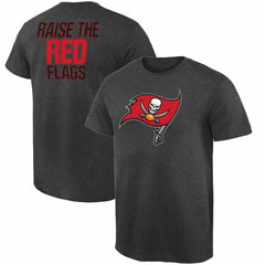 Tampa Bay Buccaneers Rally Logo T-Shirt - Heathered Gray - NFL