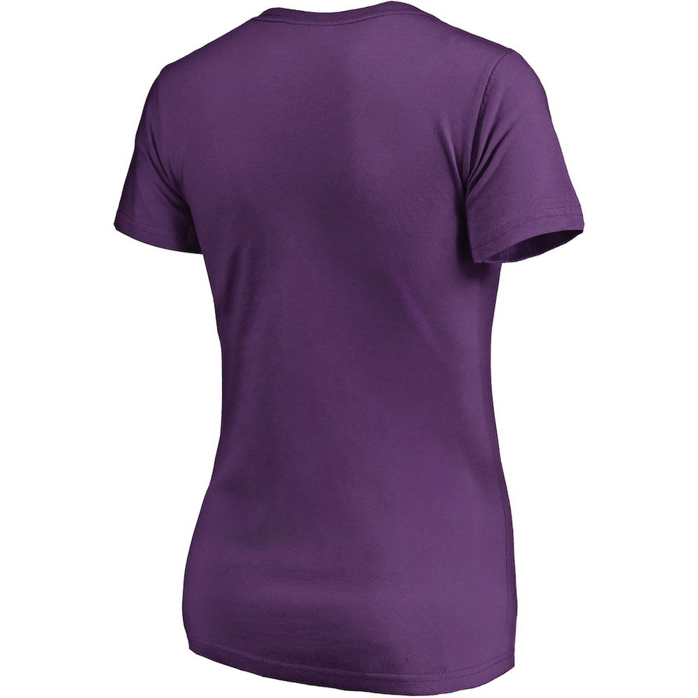 Minnesota Vikings Women's Primary Team Logo T-Shirt - Purple - NFL