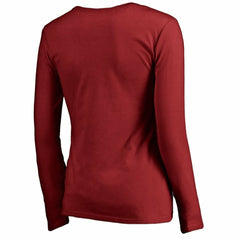 Arizona Cardinals Women's Primary Team Logo Long Sleeve T-Shirt - Cardinal - NFL