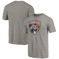 Florida Panthers New Logo Tri-Blend T-Shirt - Gray | NHL Clearance