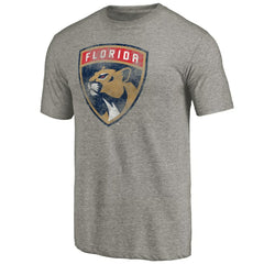 Florida Panthers New Logo Tri-Blend T-Shirt - Gray | NHL Clearance