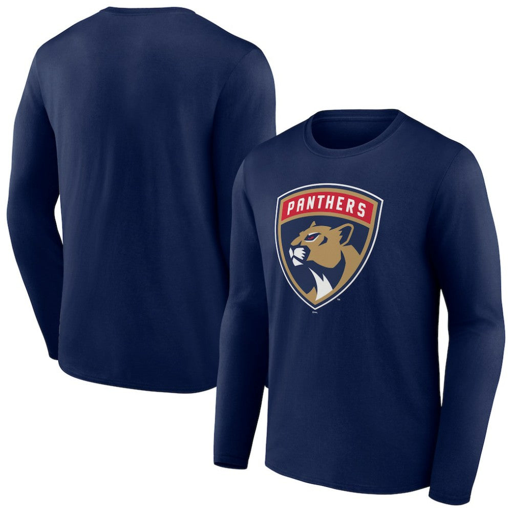 Florida Panthers New Logo Long Sleeve T-Shirt - Navy | NHL online