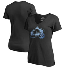 Colorado Avalanche Women's Pond Hockey T-Shirt - Black | NHL Lifestyle