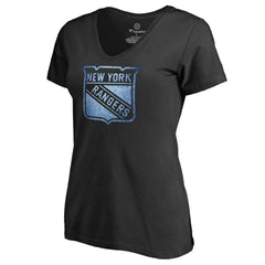 New York Rangers Women's Pond Hockey T-Shirt - Black | NHL near me