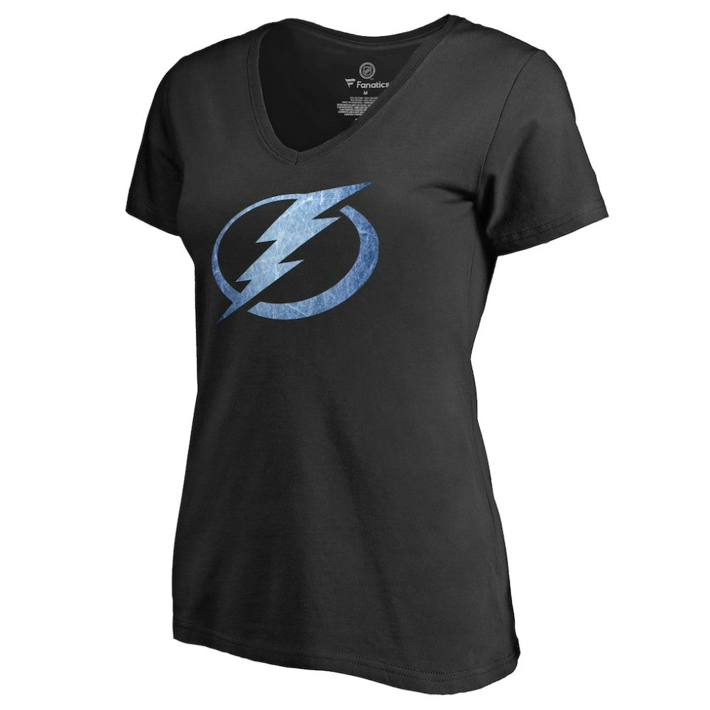 Tampa Bay Lightning Women's Pond Hockey T-Shirt - Black | NHL Lifestyle
