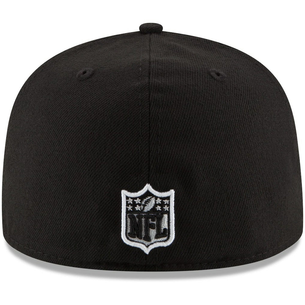 Chicago Bears New Era B-Dub 59FIFTY Fitted Hat - Black - NFL