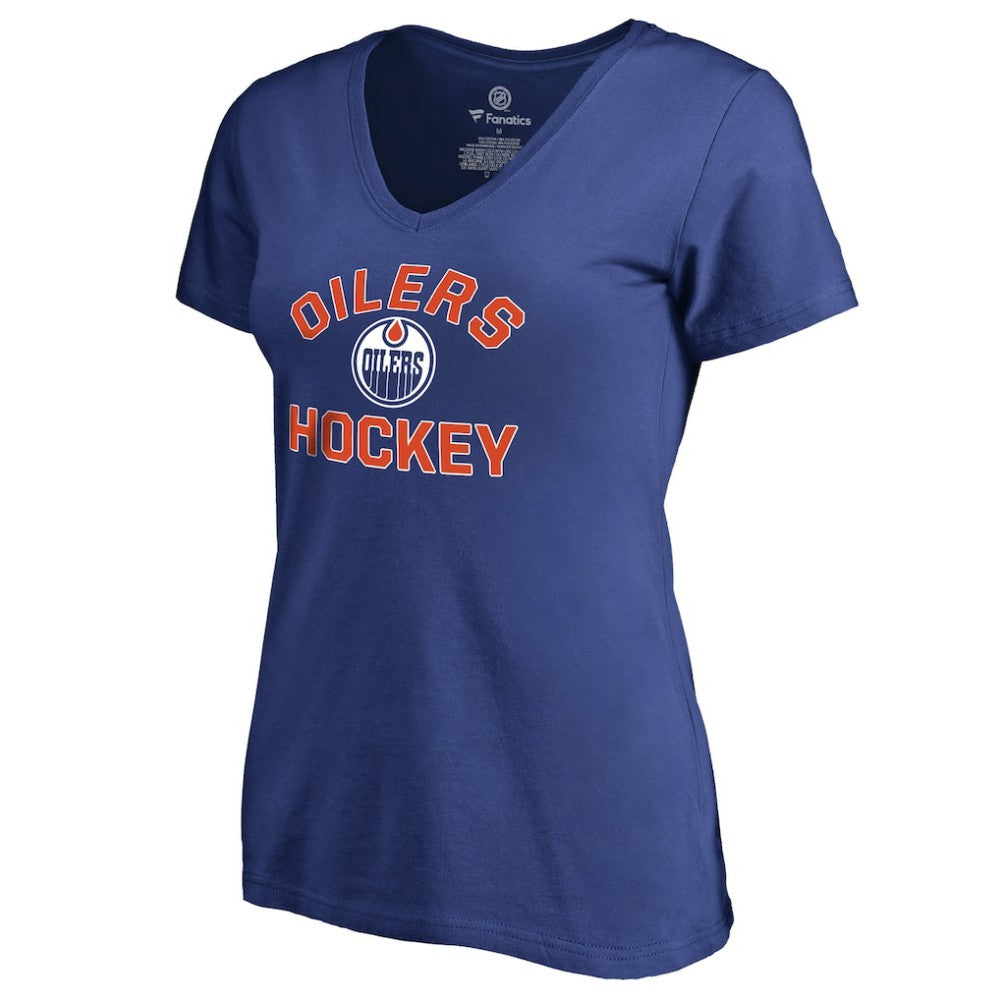 Edmonton Oilers Women's Overtime T-Shirt - Royal | NHL online