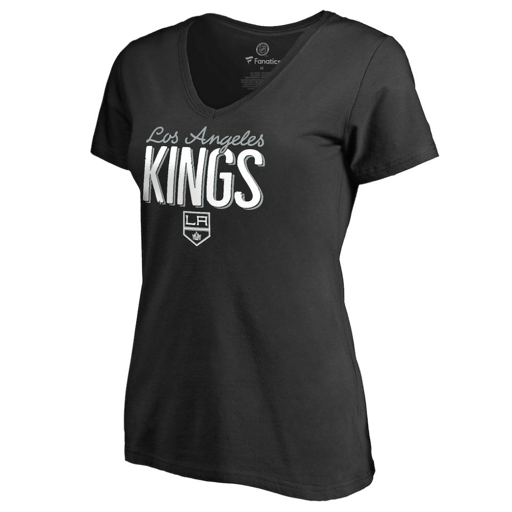 Los Angeles Kings Women's Nostalgia T-Shirt - Black | NHL online
