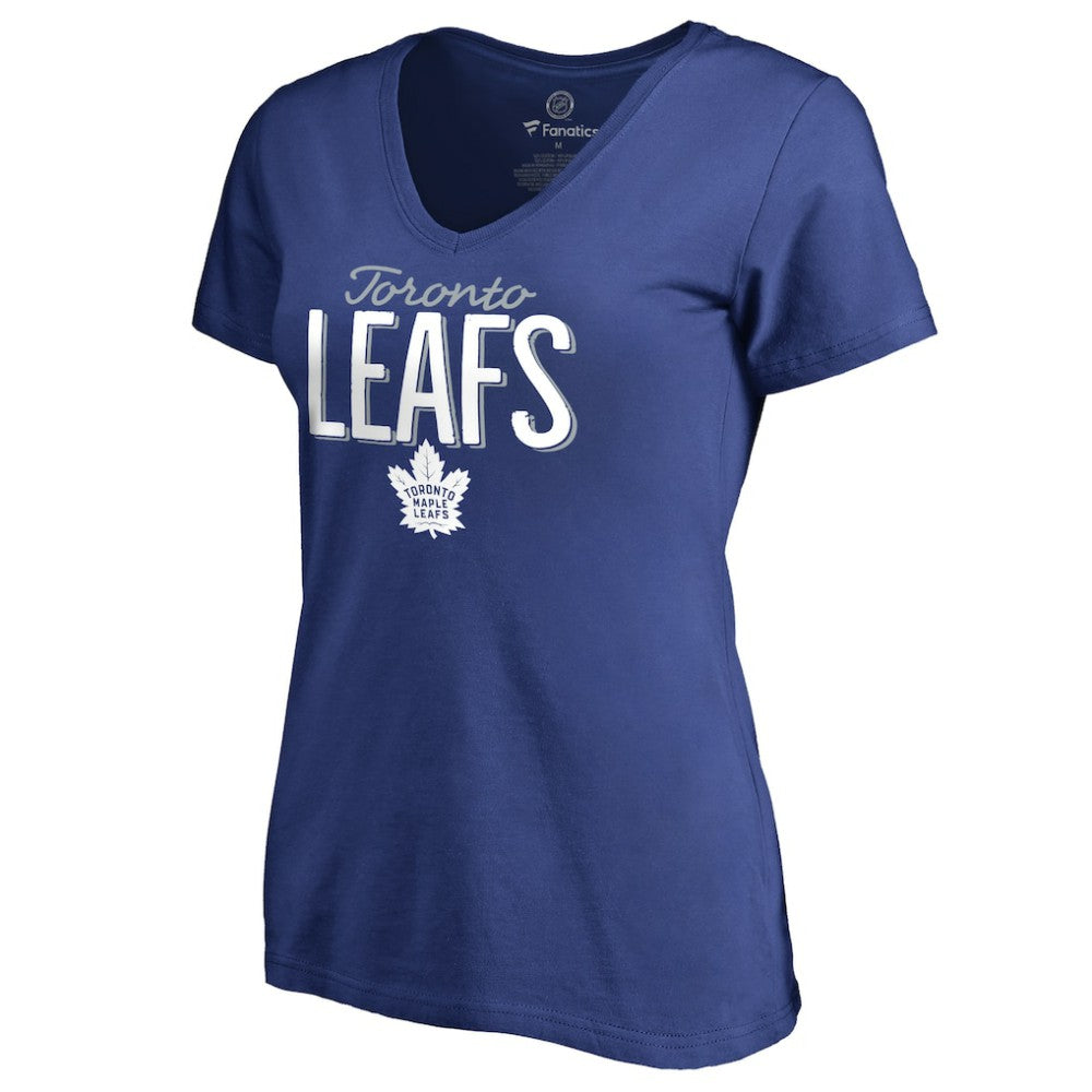 Toronto Maple Leafs Women's Nostalgia T-Shirt - Blue | NHL discount