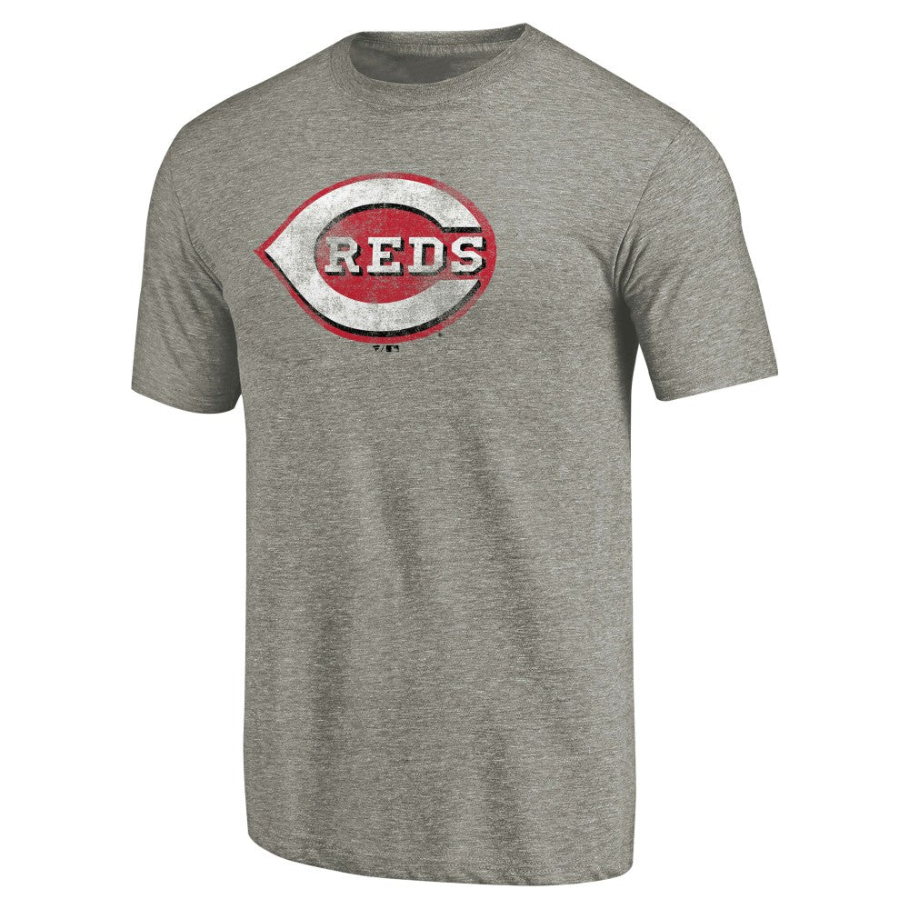 Cincinnati Reds Distressed Team Tri-Blend T-Shirt Near Me