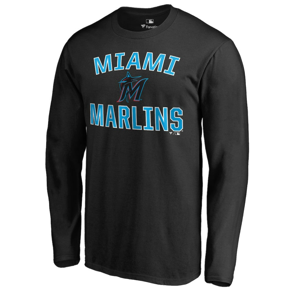 Miami Marlins Victory Arch Long Sleeve T-Shirt Online