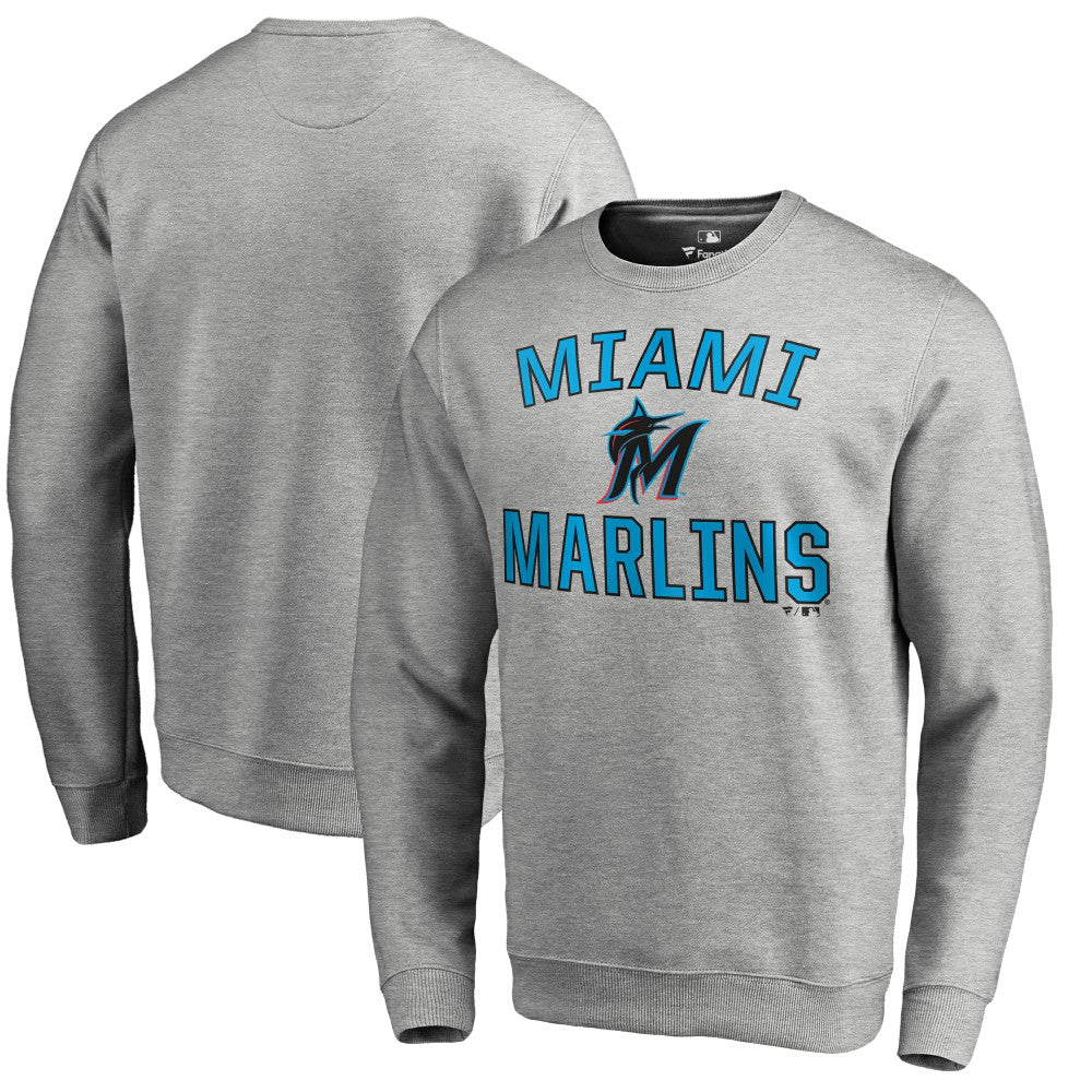 Miami Marlins Victory Arch Pullover Sweatshirt Discount