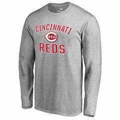 Cincinnati Reds Victory Arch Long Sleeve T-Shirt Outlet