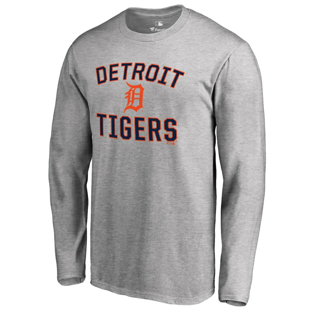 Detroit Tigers Victory Arch Long Sleeve T-Shirt Outlet