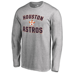 Houston Astros Victory Arch Long Sleeve T-Shirt Sale