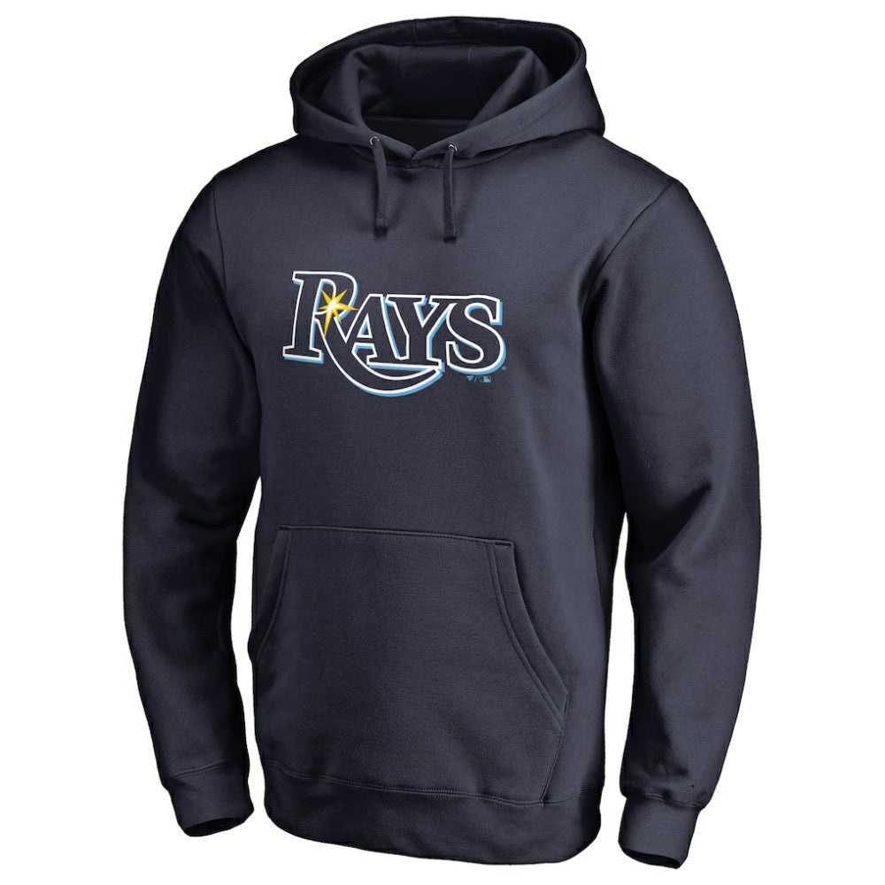 Tampa Bay Rays Official Logo Fitted Pullover Hoodie Near Me