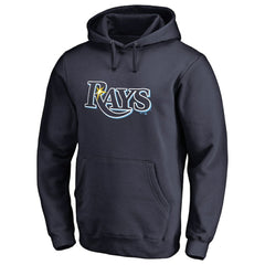 Tampa Bay Rays Official Logo Fitted Pullover Hoodie Near Me