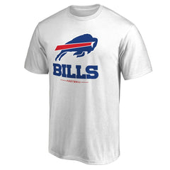 Buffalo Bills Team Lockup 2 T-Shirt - White - NFL