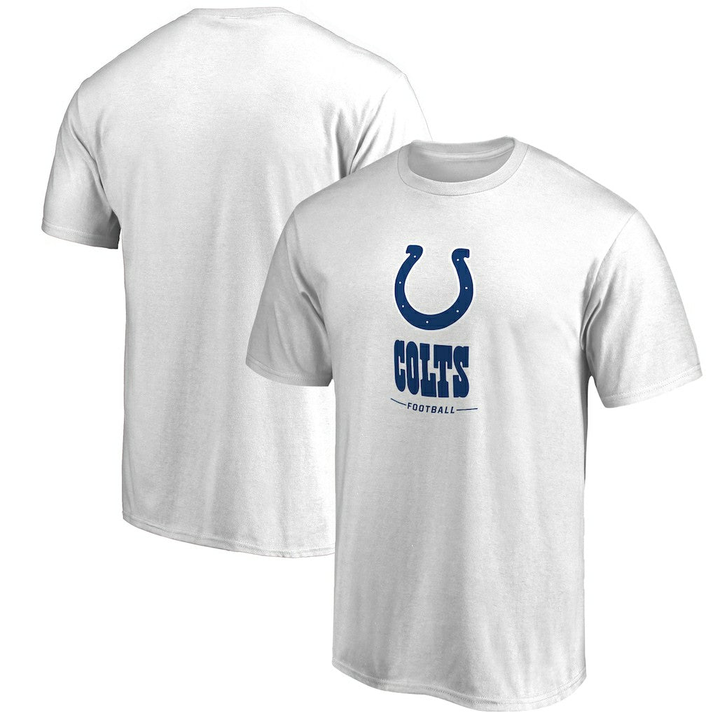 Indianapolis Colts Team Lockup T-Shirt - White - NFL