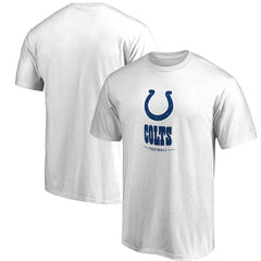 Indianapolis Colts Team Lockup T-Shirt - White - NFL