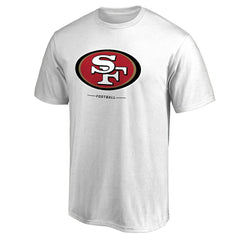 San Francisco 49ers Team Lockup 2 T-Shirt - White - NFL