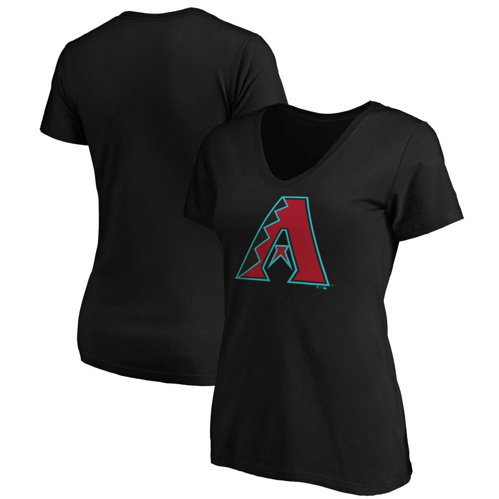 Arizona Diamondbacks Women's Secondary Color Primary Logo T-Shirt Discount