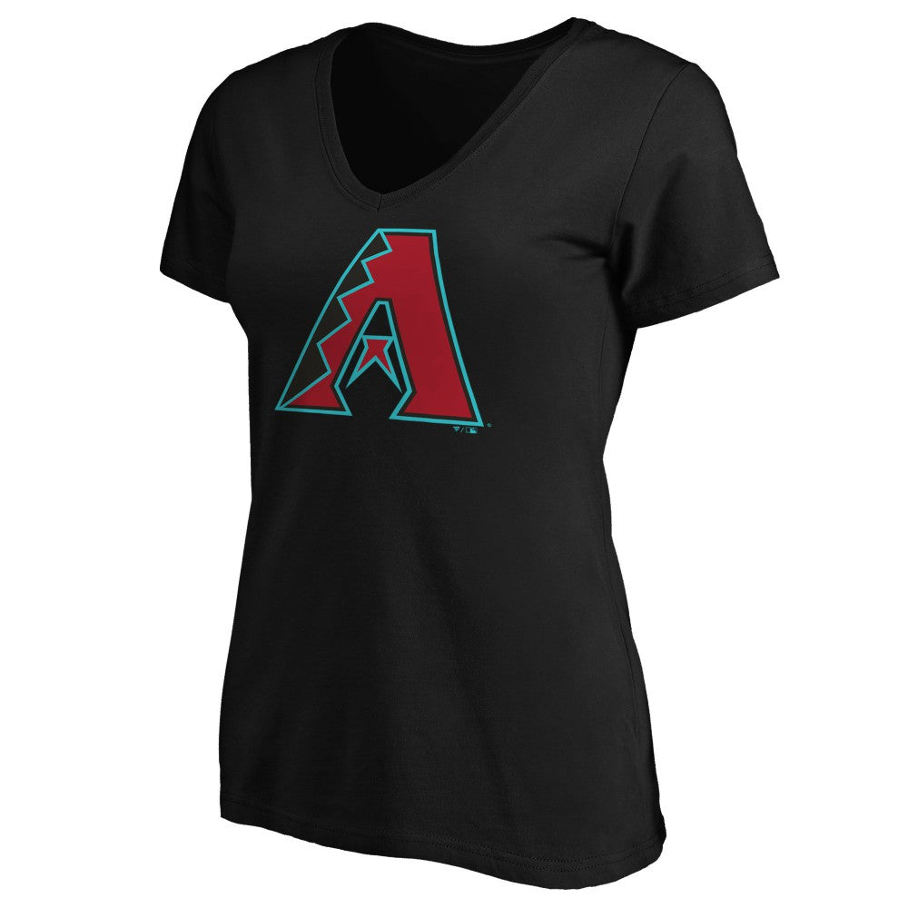 Arizona Diamondbacks Women's Secondary Color Primary Logo T-Shirt Discount
