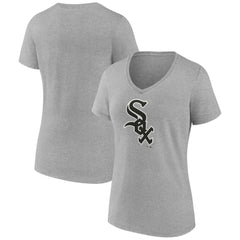 Chicago White Sox Women's Secondary Color Primary Logo T-Shirt for sale