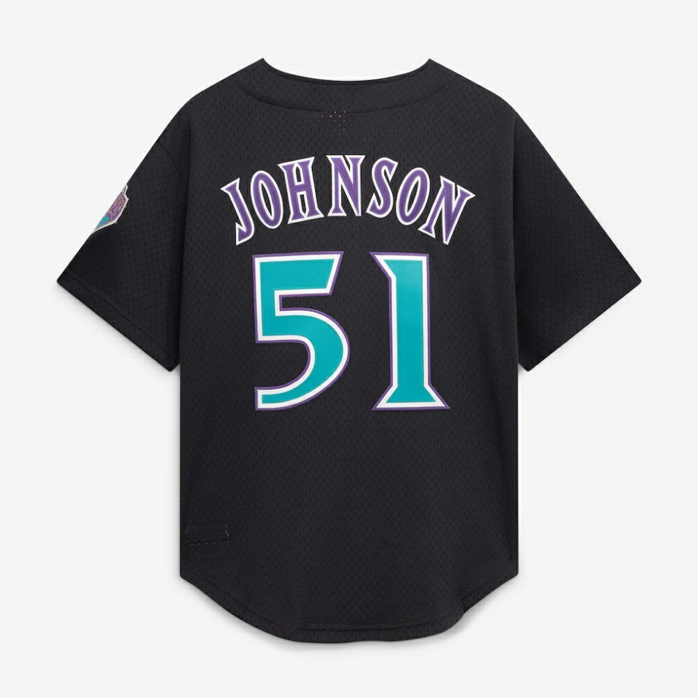 Randy Johnson Arizona Diamondbacks Mitchell & Ness Cooperstown Collection Mesh Batting Practice Button-Up Jersey Near Me