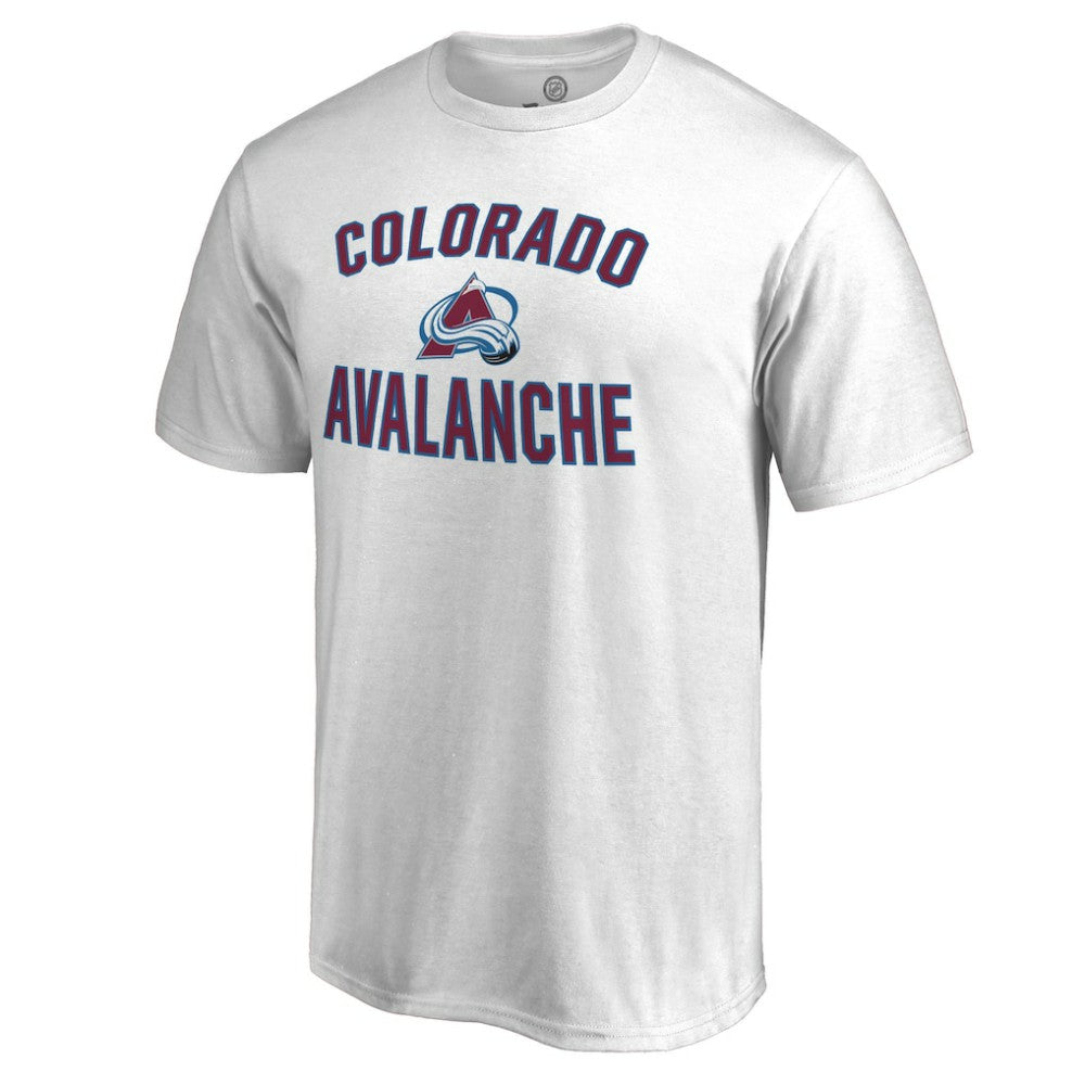Colorado Avalanche Victory Arch T-Shirt - White | NHL Lifestyle