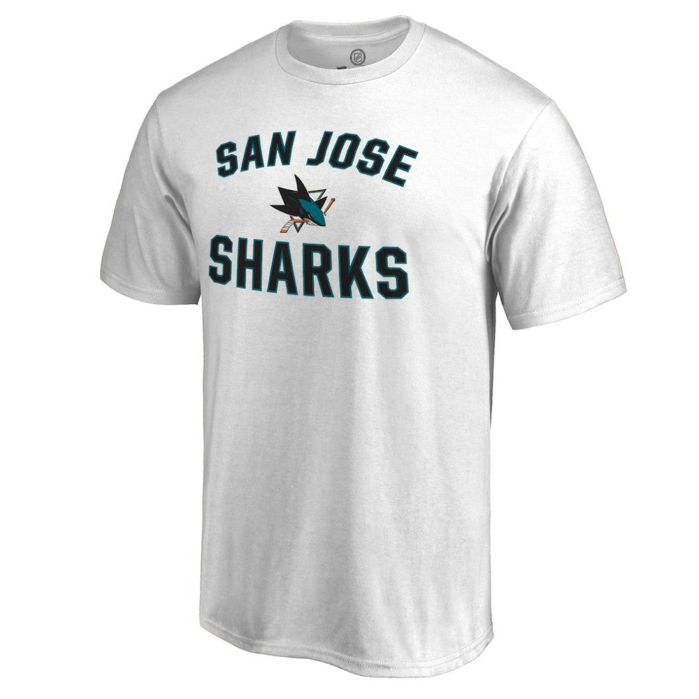 San Jose Sharks Victory Arch T-Shirt - White | NHL Clearance