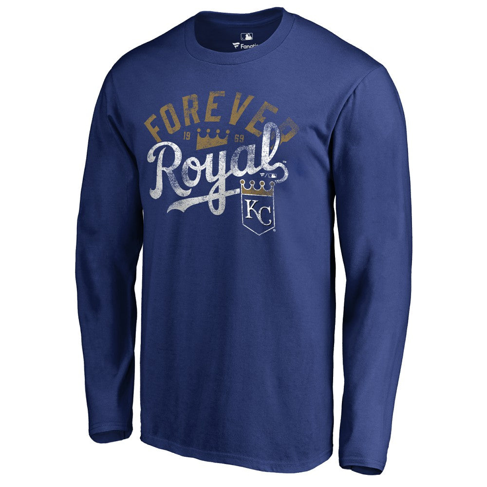 Kansas City Royals Hometown Collection Forever Royal Long Sleeve T-Shirt Discount