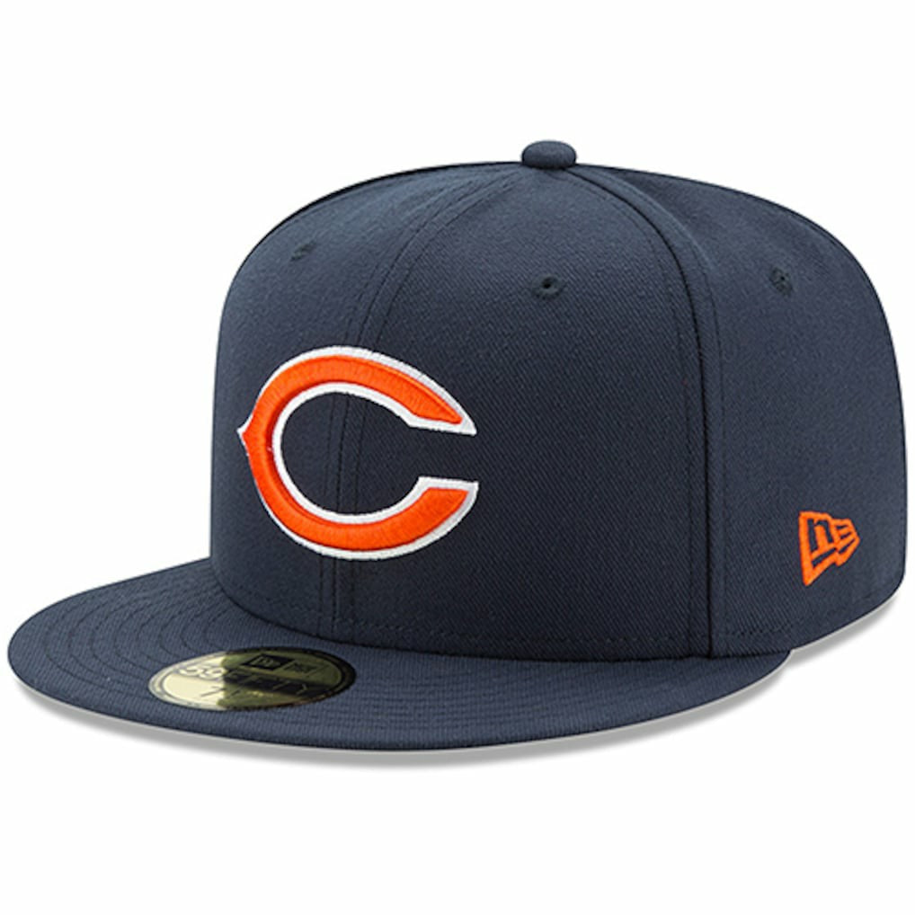 Chicago Bears New Era Omaha 59FIFTY Fitted Hat - Navy - NFL