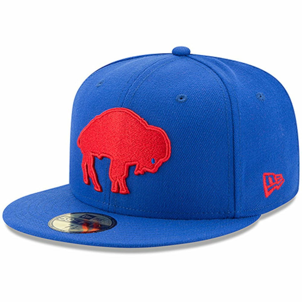 Buffalo Bills New Era Omaha Throwback 59FIFTY Fitted Hat - Royal - NFL