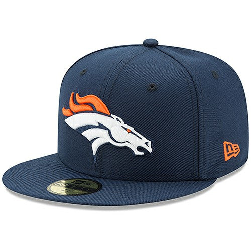 Denver Broncos New Era Omaha 59FIFTY Fitted Hat - Navy - NFL